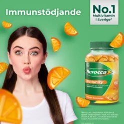 Berocca Immunity Gummies 60 tuggtabletter
