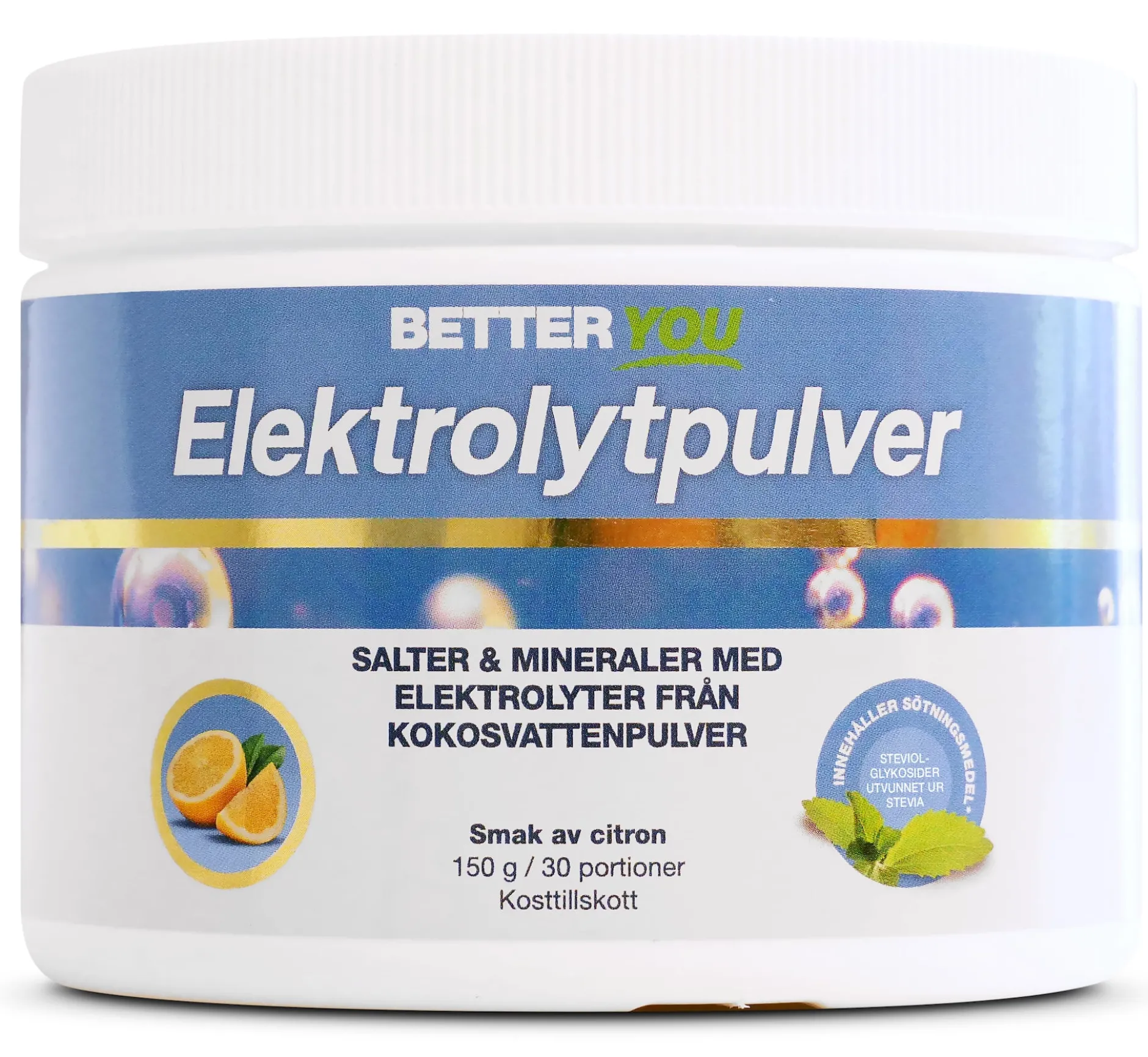 Better You Elektrolytpulver Citron 150 g