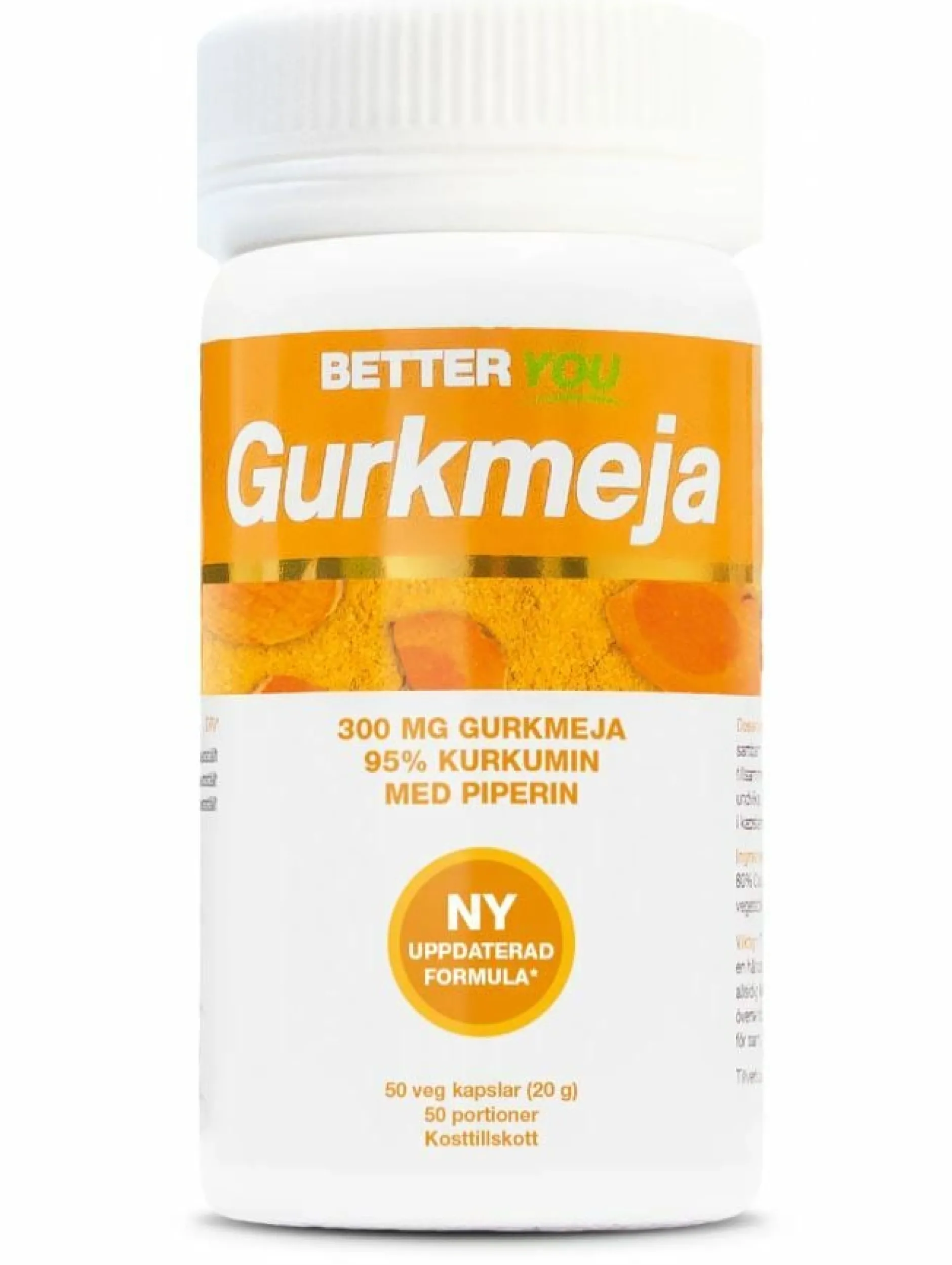 Better You Gurkmeja 50 kapslar