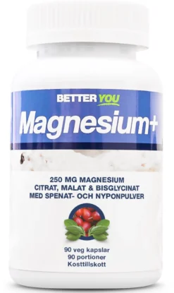 Better You Magnesium+ 90 kapslar