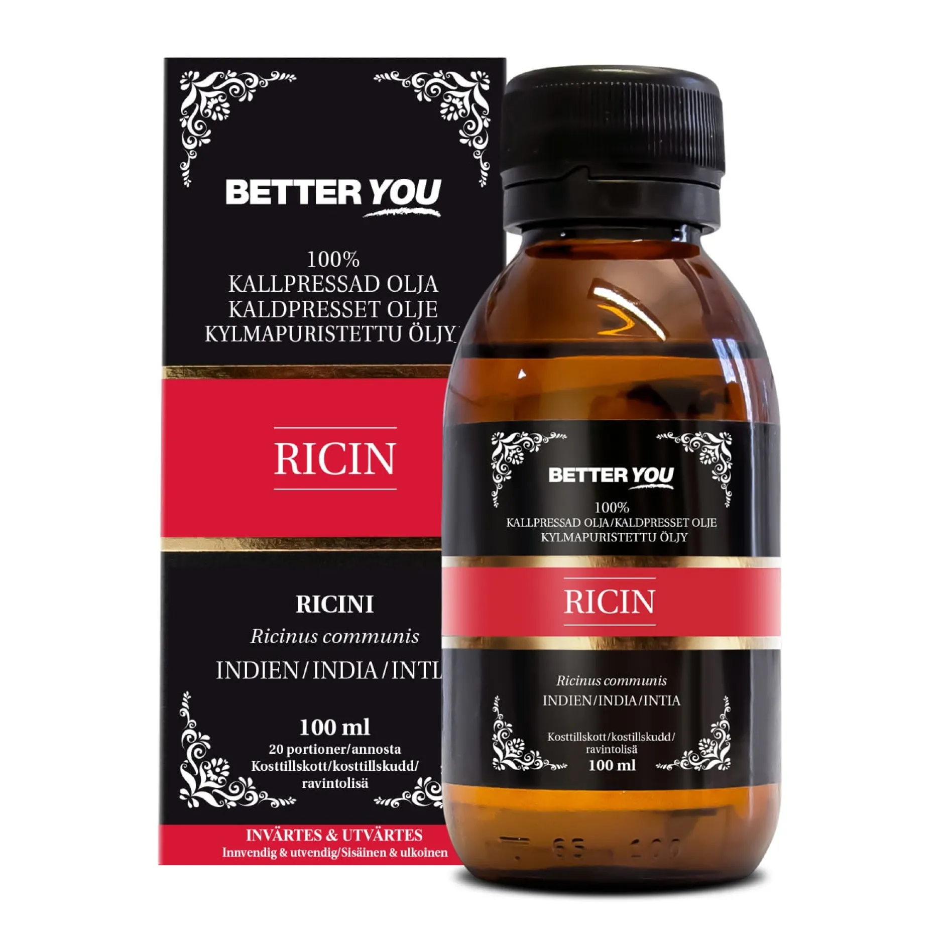Better You Ricinolja Kallpressad 100 ml