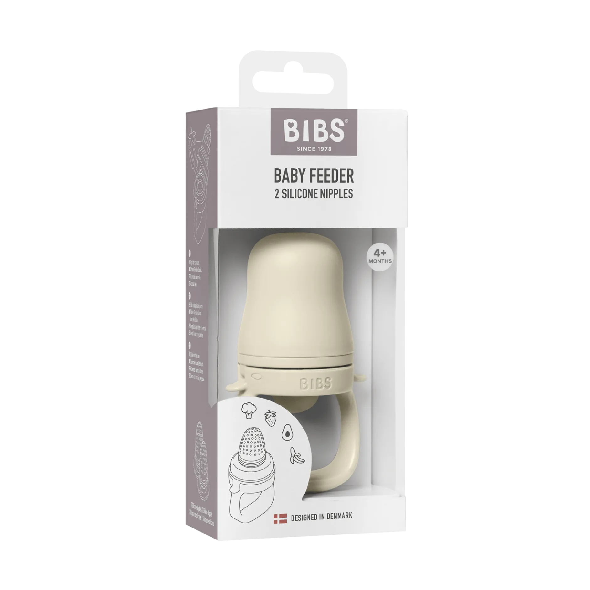 BIBS Baby Feeder Ivory 1 st