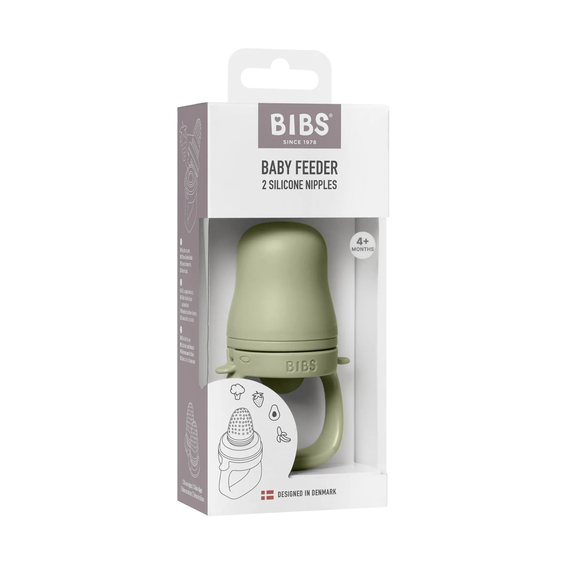 BIBS Baby Feeder Sage 1 st