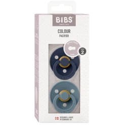 BIBS Colour Latex 6+ månader Size 2 Deep Space/Petrol 2 st
