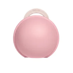 BIBS Colour Pacifier Round Latex Size 1 Petal & BIBS Pacifier Case Mini Baby Pink