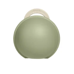 BIBS Colour Pacifier Round Latex Size 1 Ivory & BIBS Pacifier Case Mini Sage