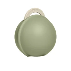 BIBS Colour Pacifier Round Latex Size 1 Ivory & BIBS Pacifier Case Mini Sage