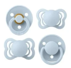 BIBS Pacifiers Try-it collection Size 1 Baby Blue