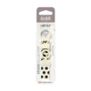 BIBS Studio Pacifier Clip Loop Polka Ivory Black 1 st