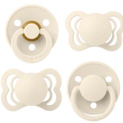 BIBS Try-it Collection 0+ månader Size 1 Ivory 4 st