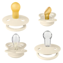 BIBS Try-it Collection 0+ månader Size 1 Ivory 4 st