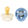 BIBS x Moomins Pacifier Colour Mymble 2 PACK Latex Size 1 Ivory/Sky Blue