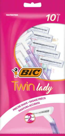 Bic Twin Lady Sensitive Engångsrakhyvlar 10 st