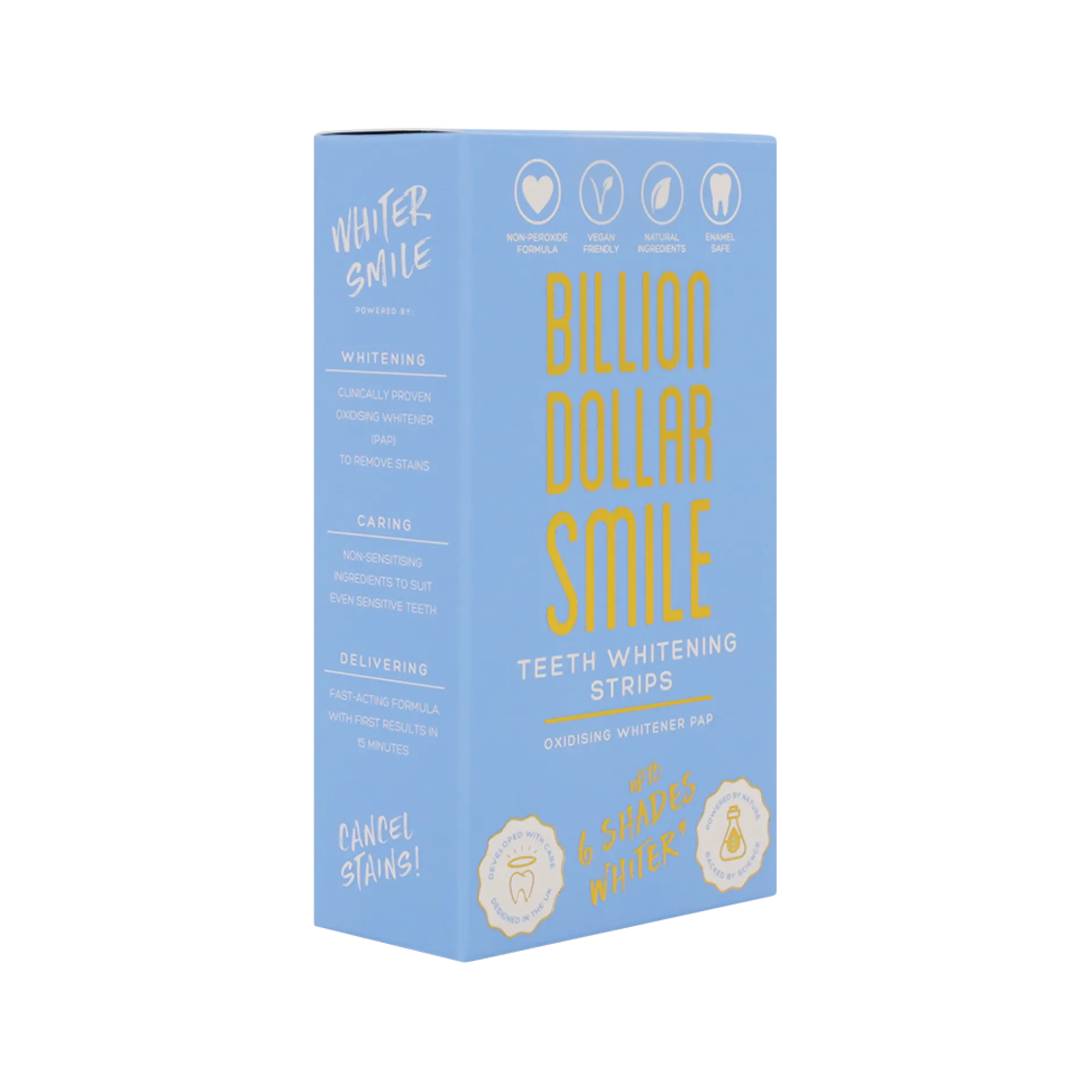 Billion Dollar Smile Teeth Whitening Strips (PAP) 28st