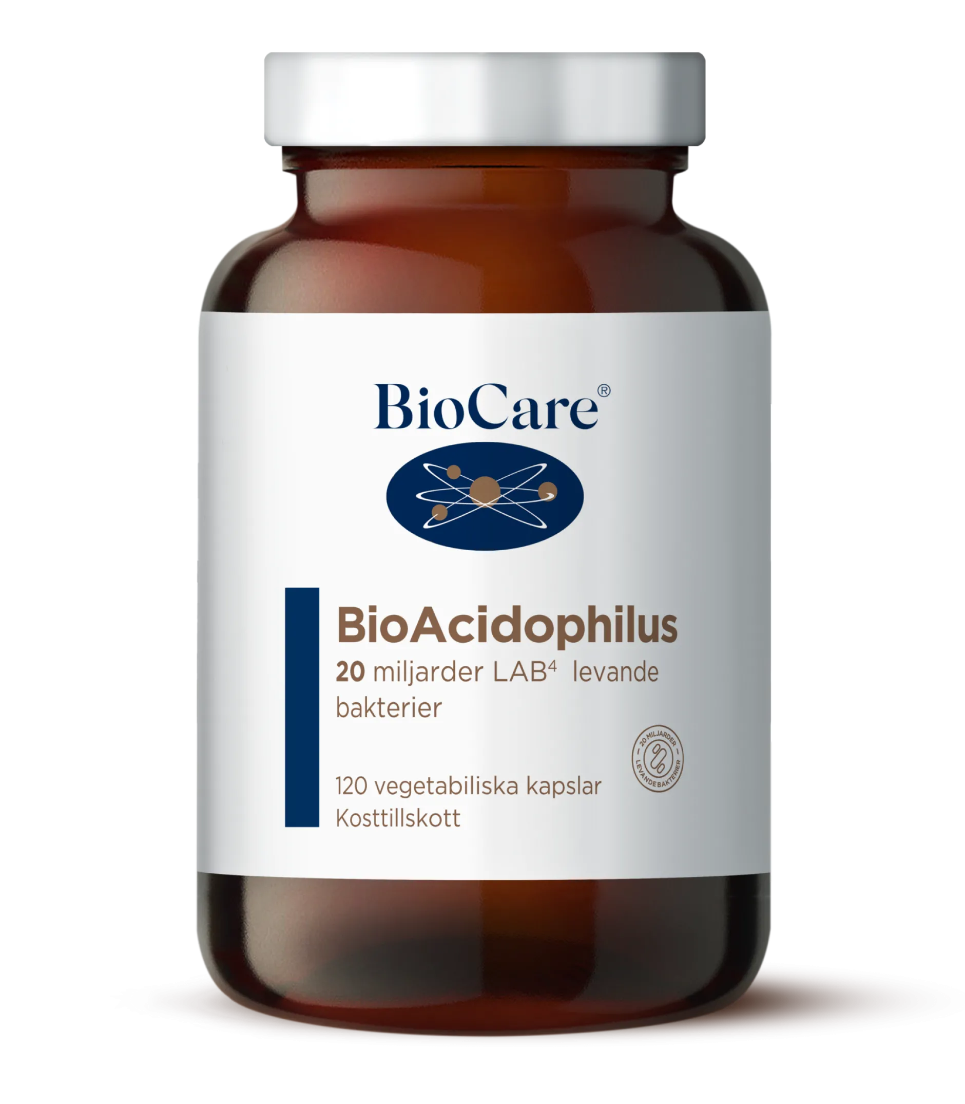 BioCare BioAcidophilus 120 kapslar