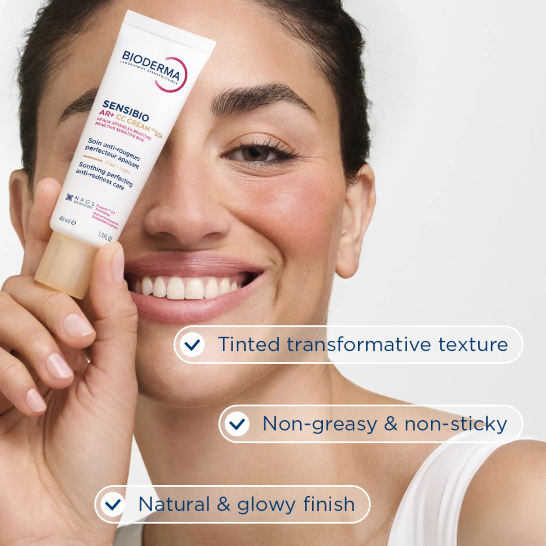 Bioderma Sensibio AR+ CC Cream SPF50+ 40 ml