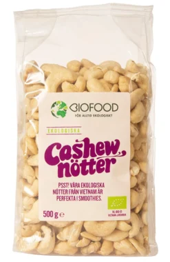 Biofood Cashewnötter 500 g