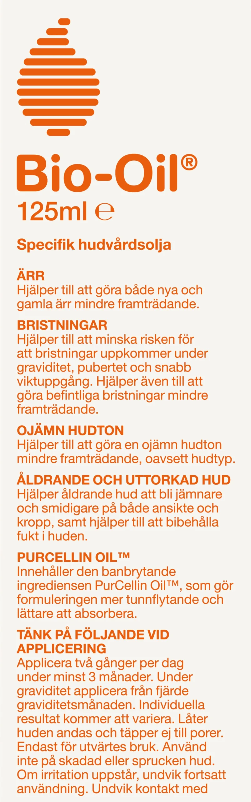 Bio-Oil Hudvårdsolja 125 ml