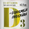 BioSalma D3 62,5ug + Gurkmeja & Ingefära 120 kapslar
