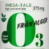 BioSalma Omega-3 Från Alger 375mg DHA/EPA 60 kapslar