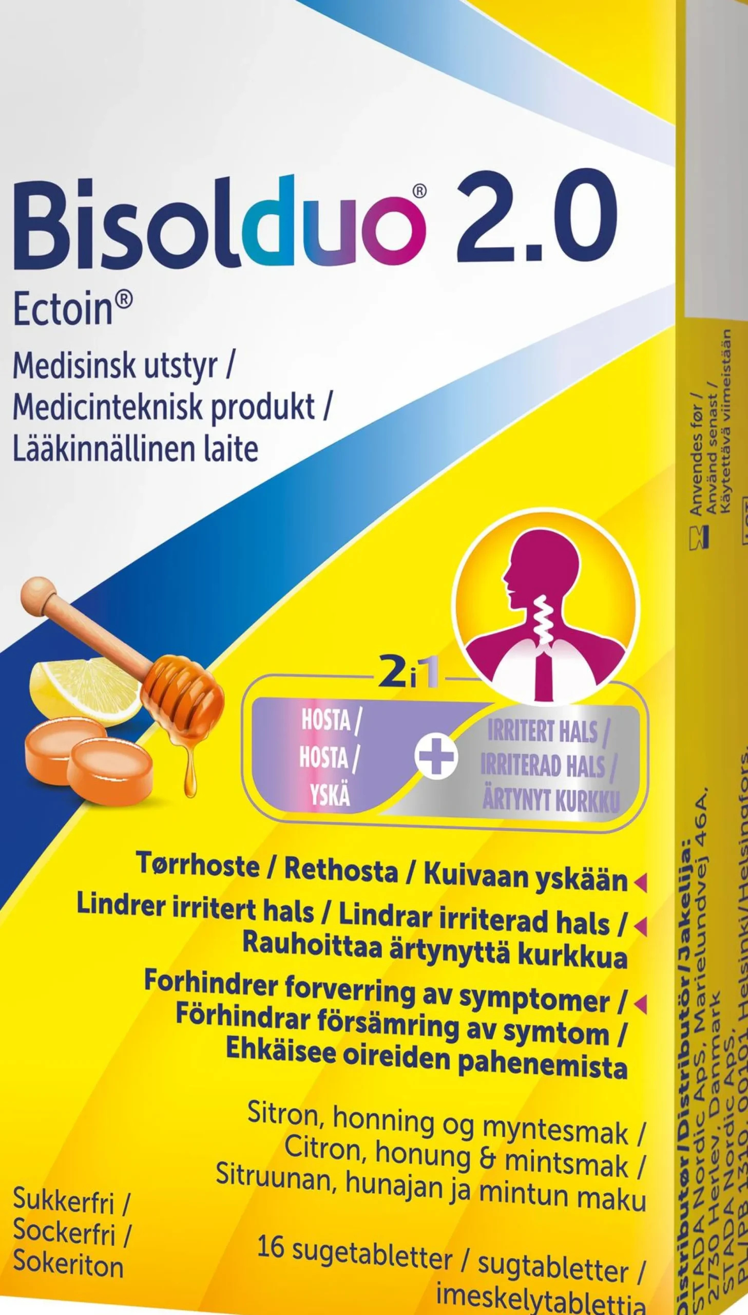 Bisolduo 2.0 sugtabletter 16st