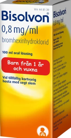 Bisolvon Oral Lösning 0,8 mg/ml 100 ml