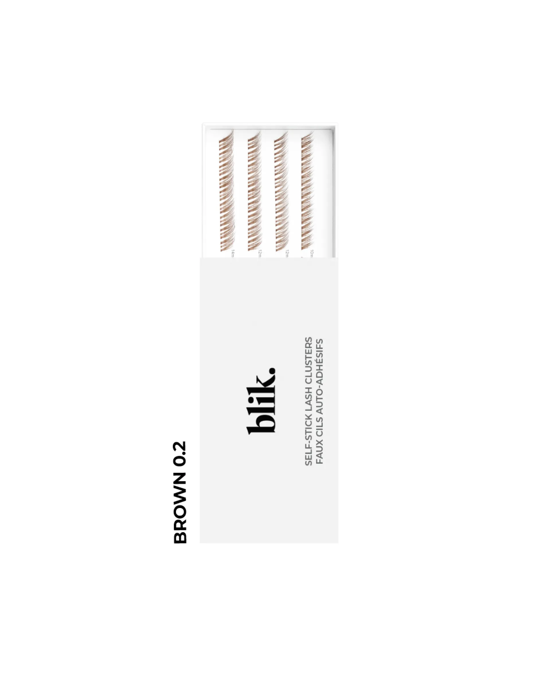 Blik Self-Stick Lash Clusters Brown 0.2