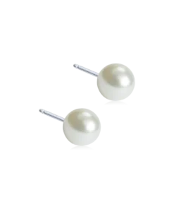 Blomdahl Örhängen NT 5mmPearl White 1 par
