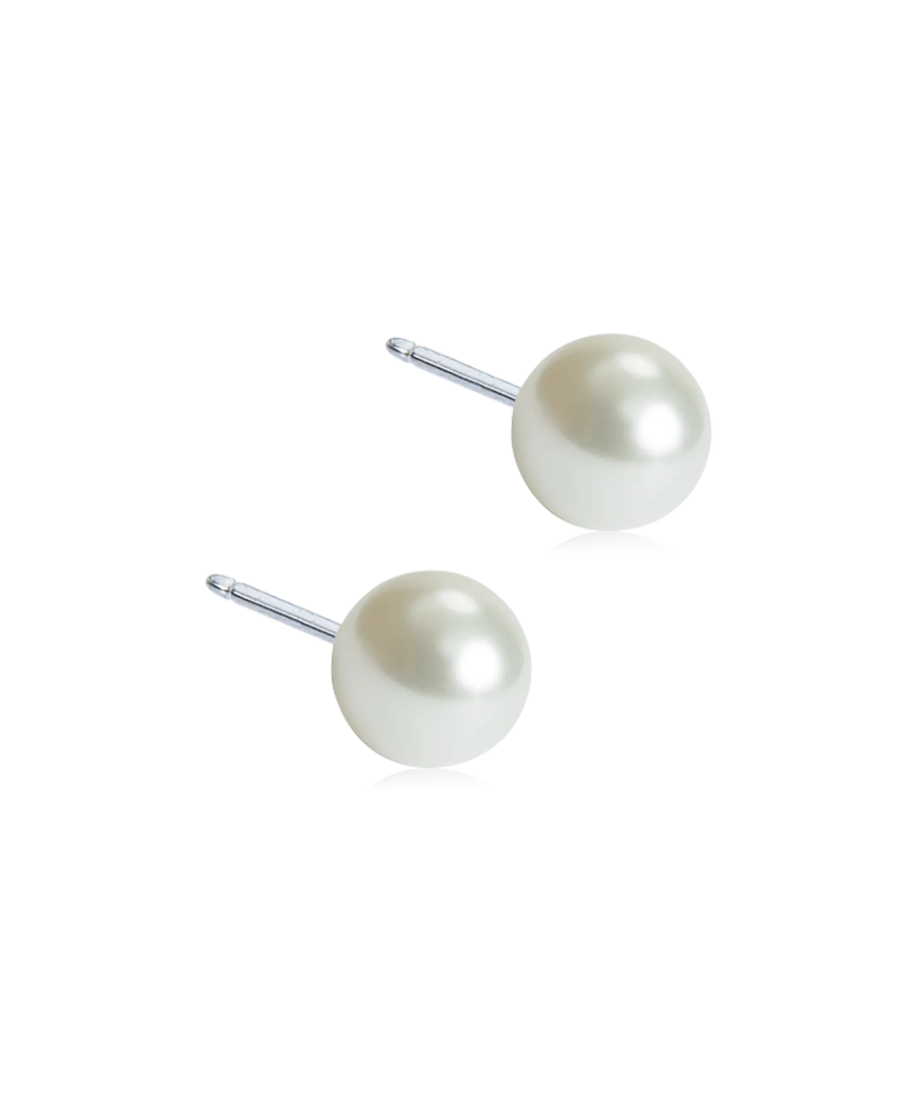 Blomdahl Örhängen NT 5mmPearl White 1 par