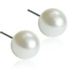 Blomdahl Örhängen NT Pearl 8 mm White 1 par