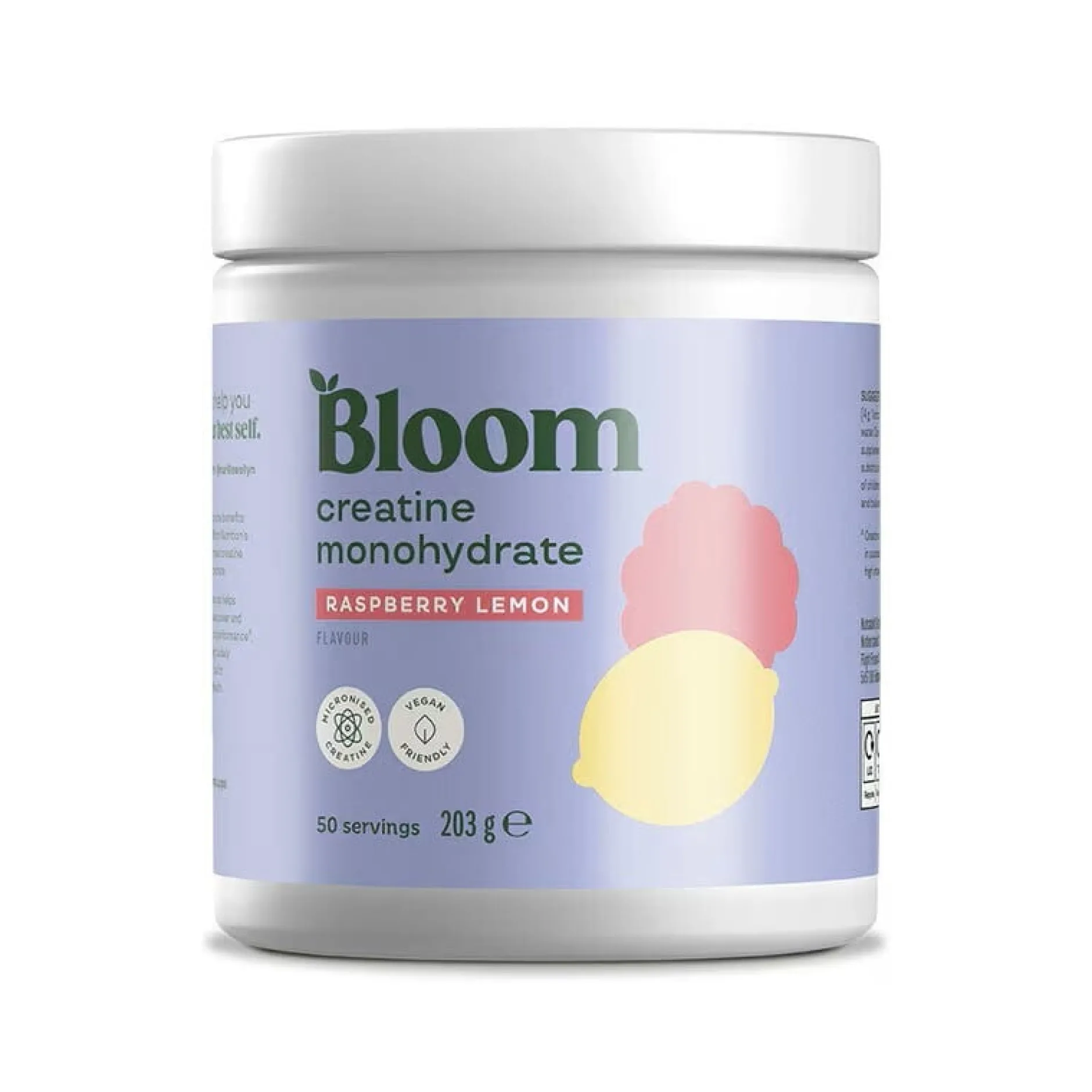 Bloom Creatine Raspberry Lemon 203 g