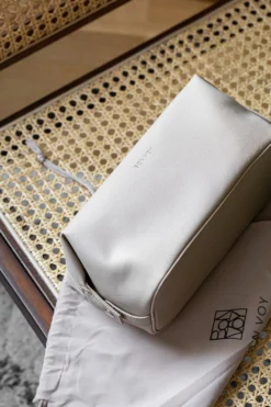 Bon Bags Staycation Cosmetic Bag Small Beige/Rosa 1st