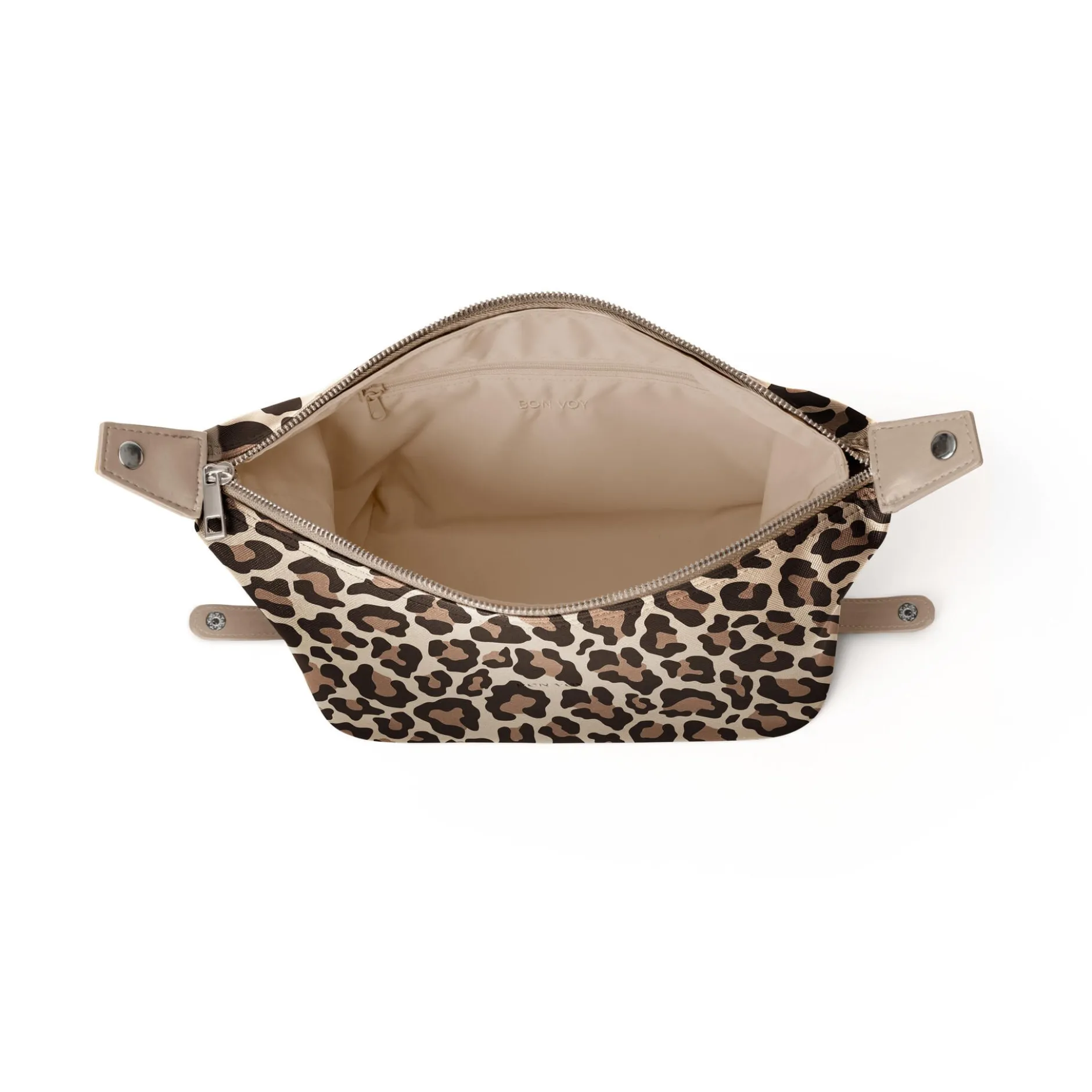 Bon Bags Weekend Toiletry Bag Medium Leo/Beige
