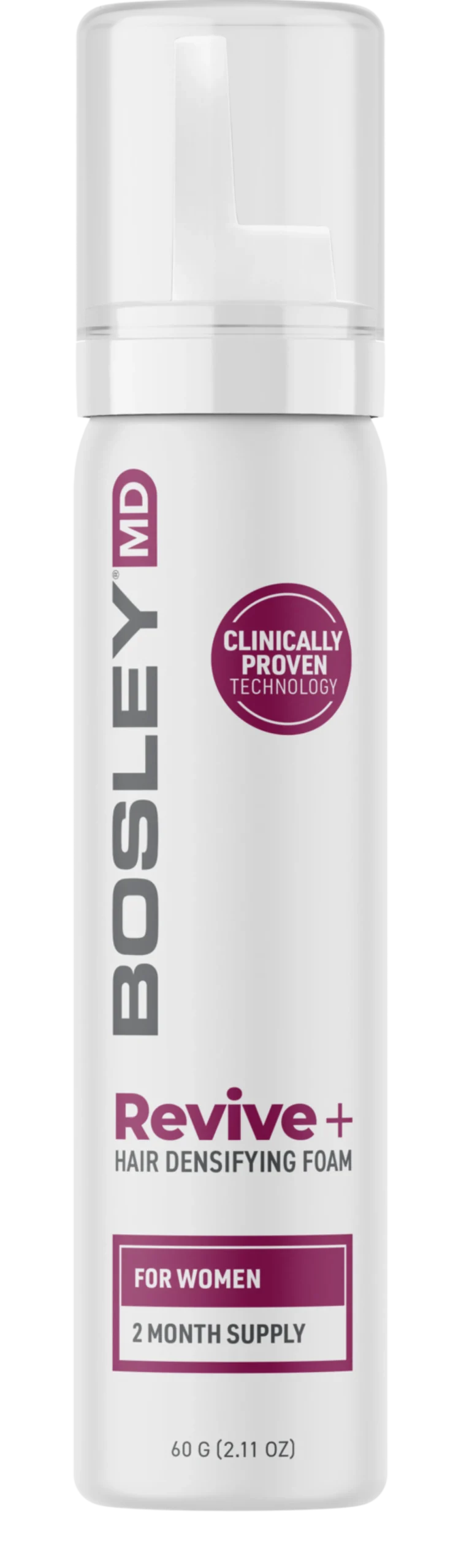 Bosley Revive+ Densifying Foam for Women 62 ml