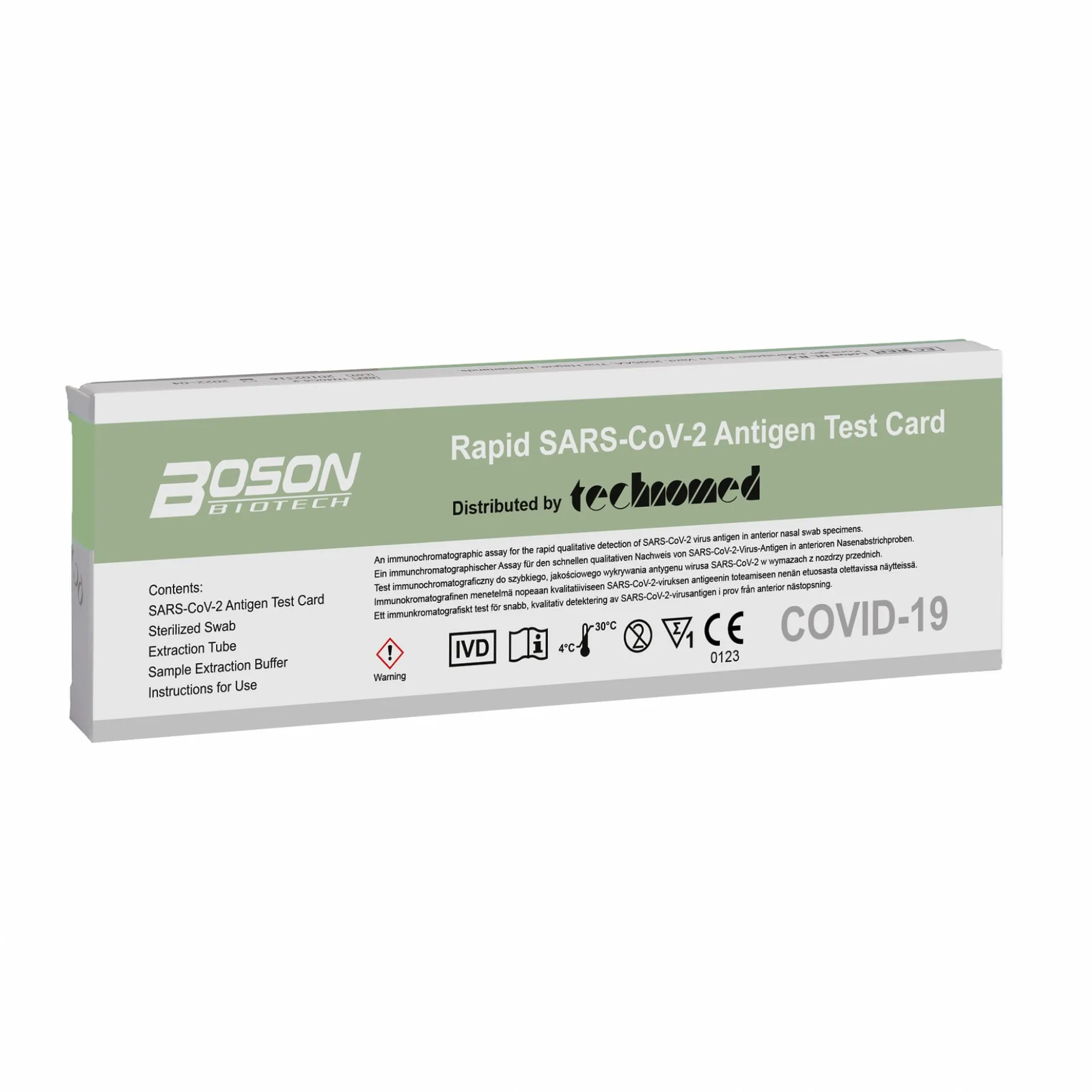 Boson Biotech Rapid SARS-CoV-2 Antigen Covid-19 Självtest 1 st