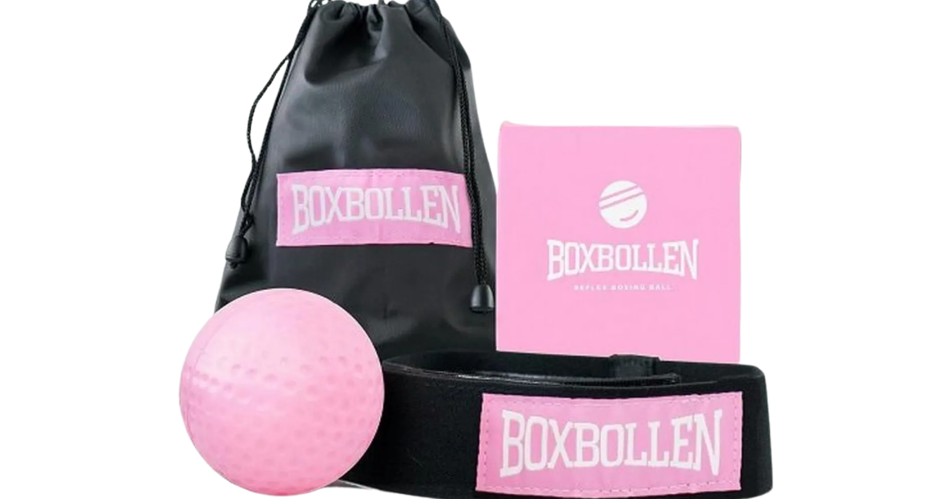 Boxbollen Rosa 1 set
