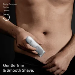 Braun Body Groomer Series 5 Kroppstrimmer, +2 Grooming-verktyg, BG5500, Grå