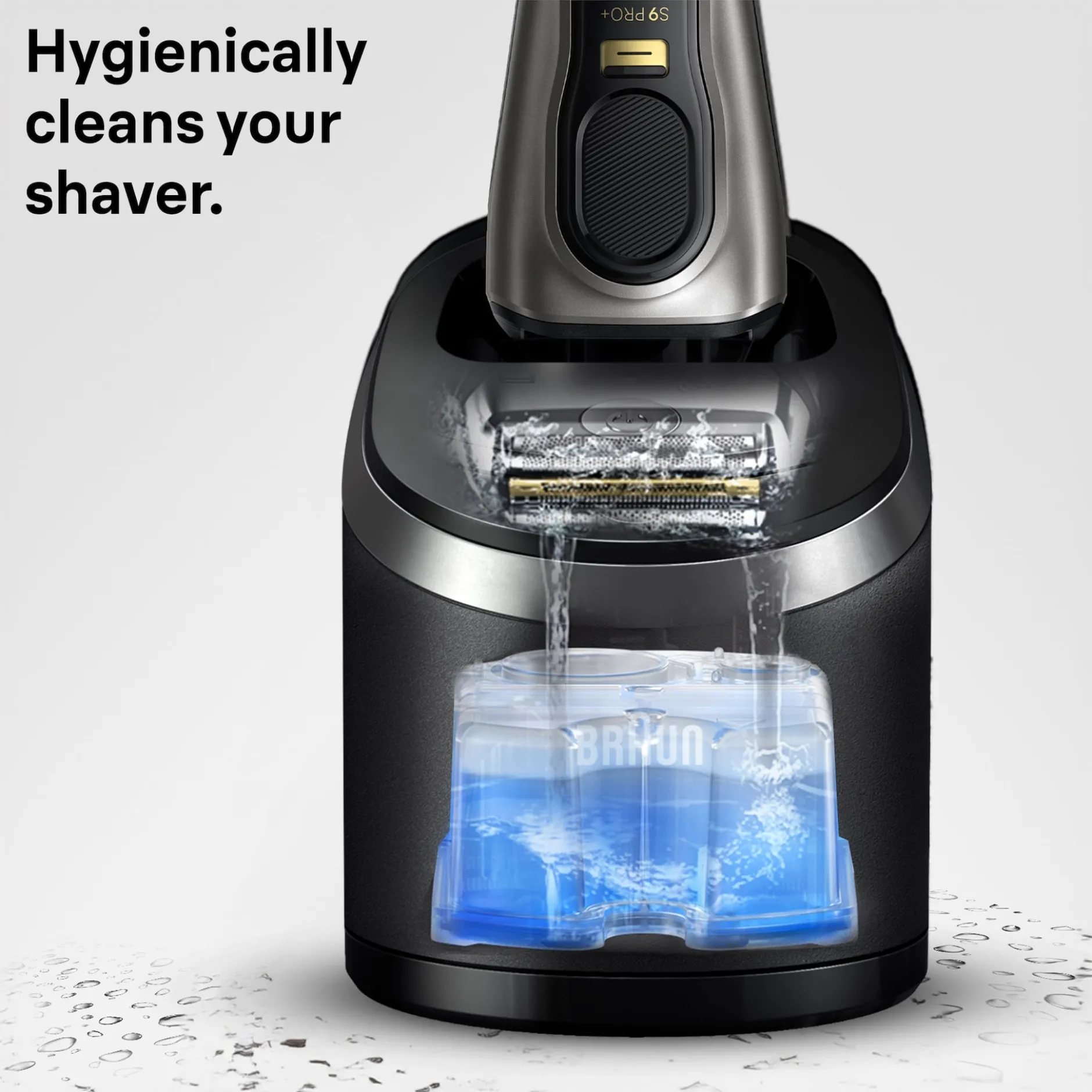 Braun 3in1 ShaverCare Refiller Hygienisk rengöring för SmartCare Center, 6‑pack