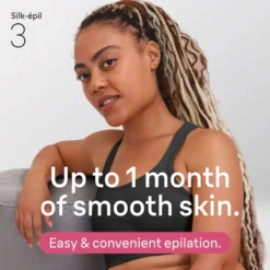 Braun Silk épil 3 Epilator med Sladd 3 000 Rosa