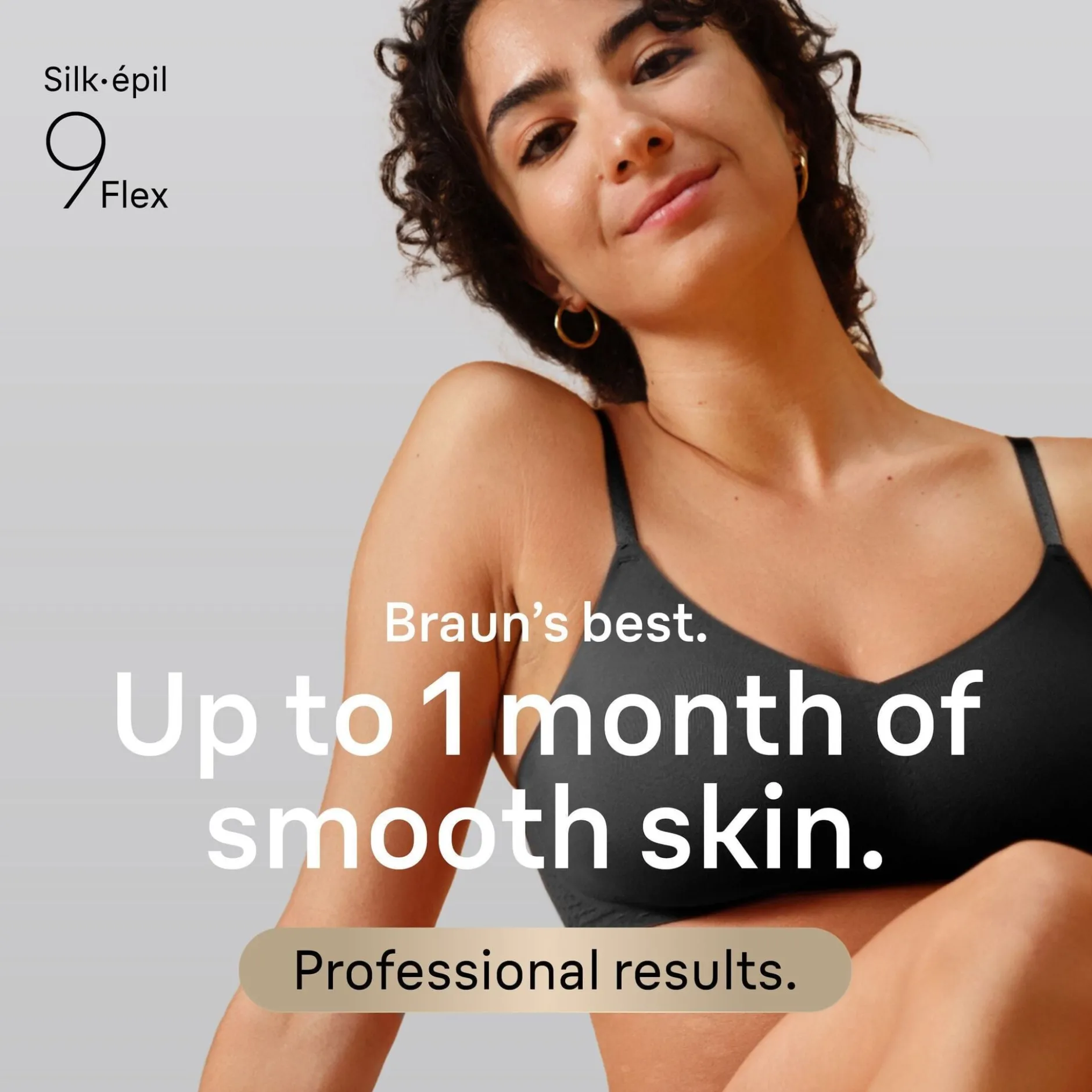 Braun Silk épil 9 Flex Wet & Dry Epilator 9 011 3D Guld