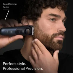 Braun Skäggtrimmer Series 7, +6 Barberverktyg, BT7520, Blå