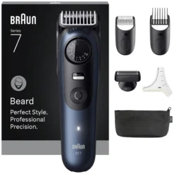 Braun Skäggtrimmer Series 7, +6 Barberverktyg, BT7520, Blå