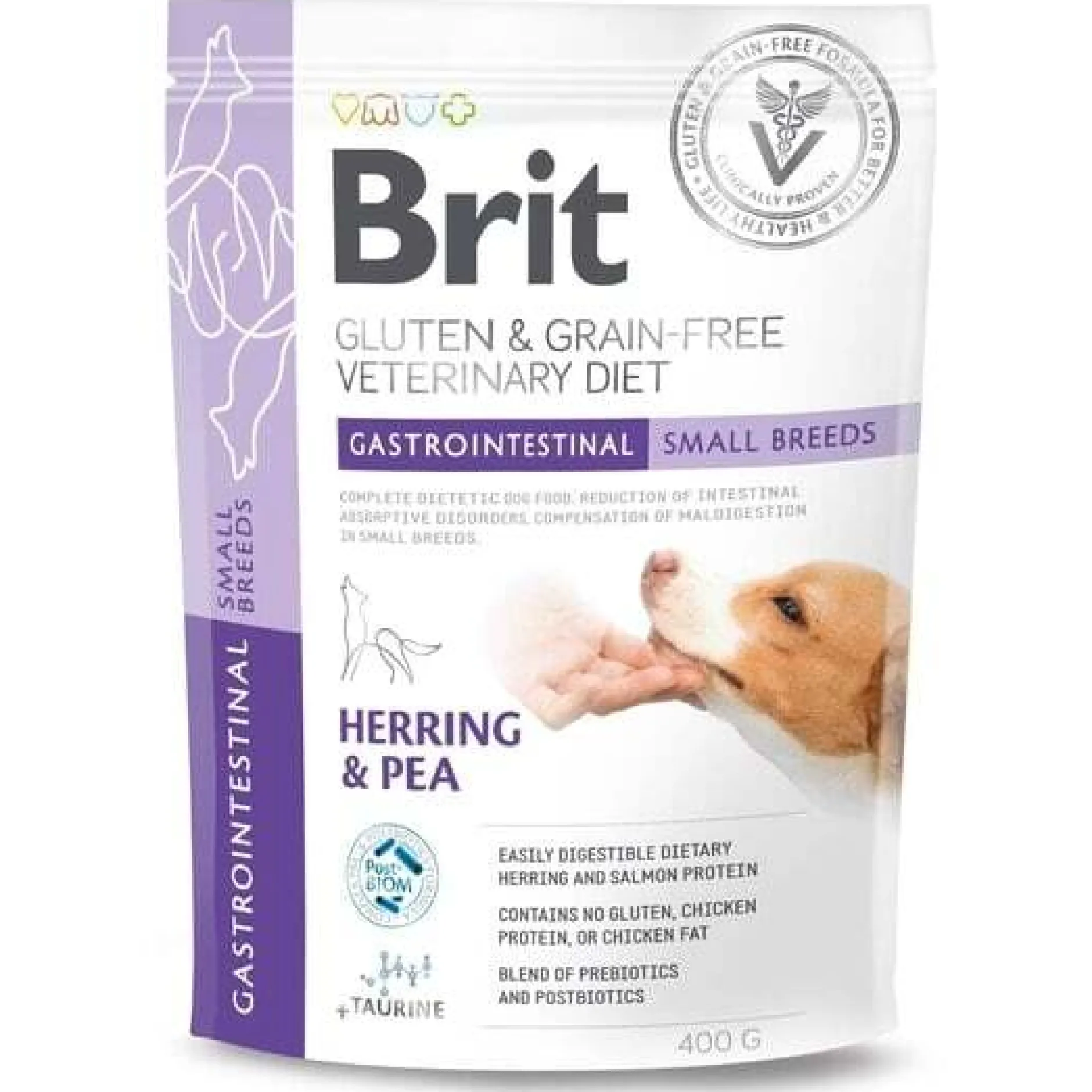 Brit GF Vet Diet Dog Gastrointestinal Small Breeds 400 g
