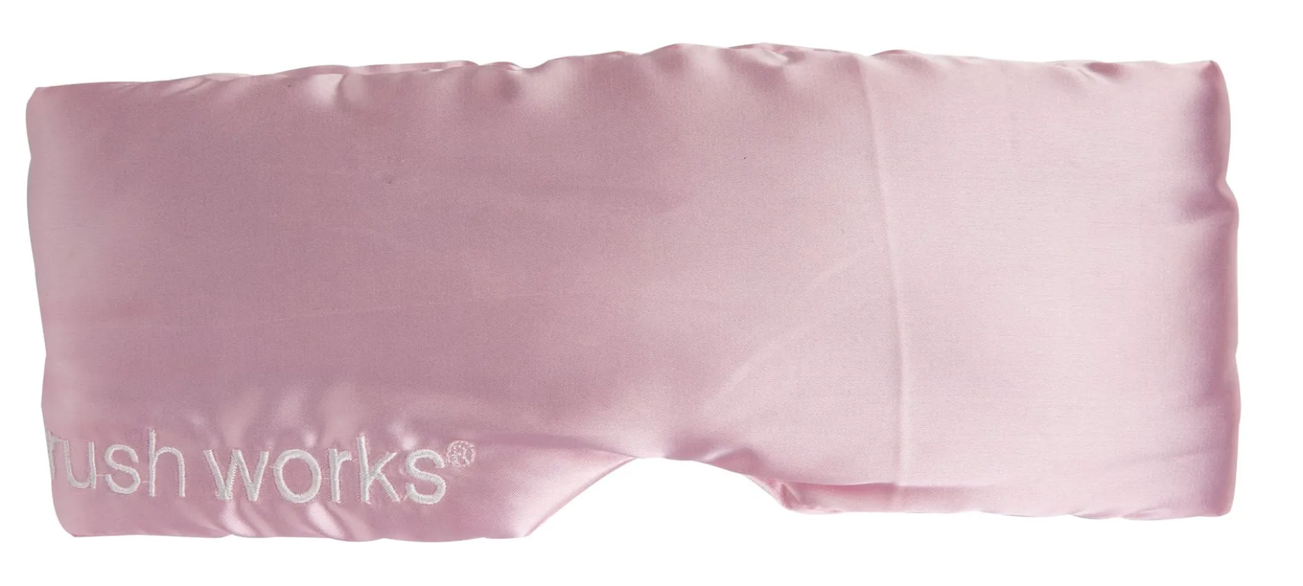 Brushworks Cushioned Satin Sleep Mask
