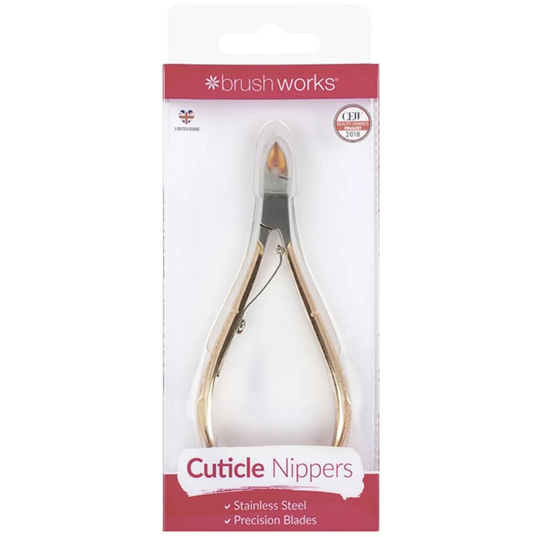 brushworks Cuticle Nippers 1 st