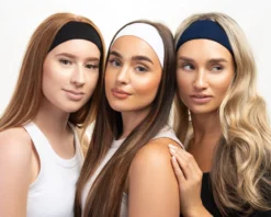 Brushworks Jersey Headbands 3 st