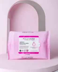 Brushworks Makeup Remover Wipes - 25 Sheets