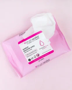 Brushworks Makeup Remover Wipes - 25 Sheets