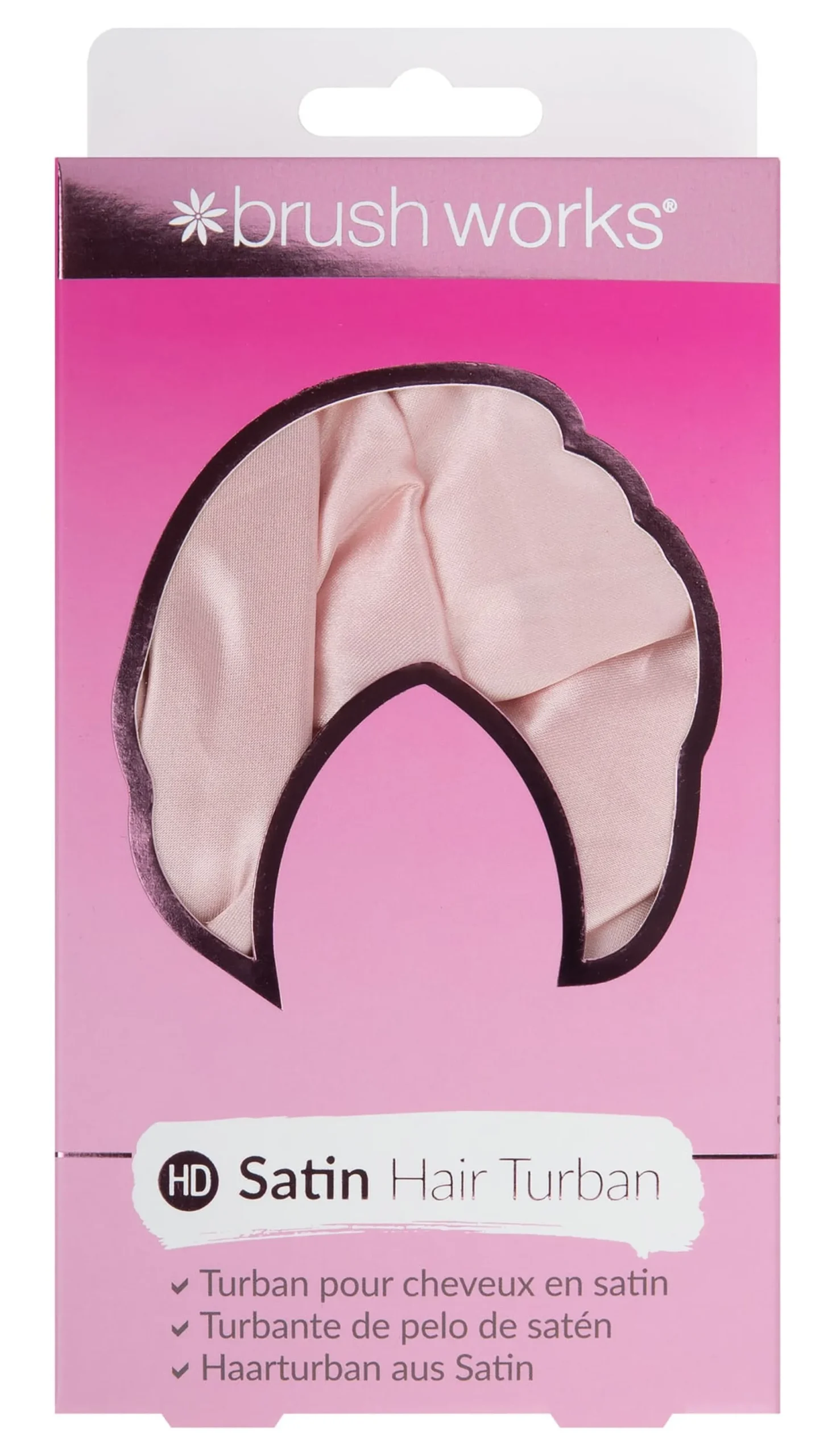 Brushworks Satin Hair Turban