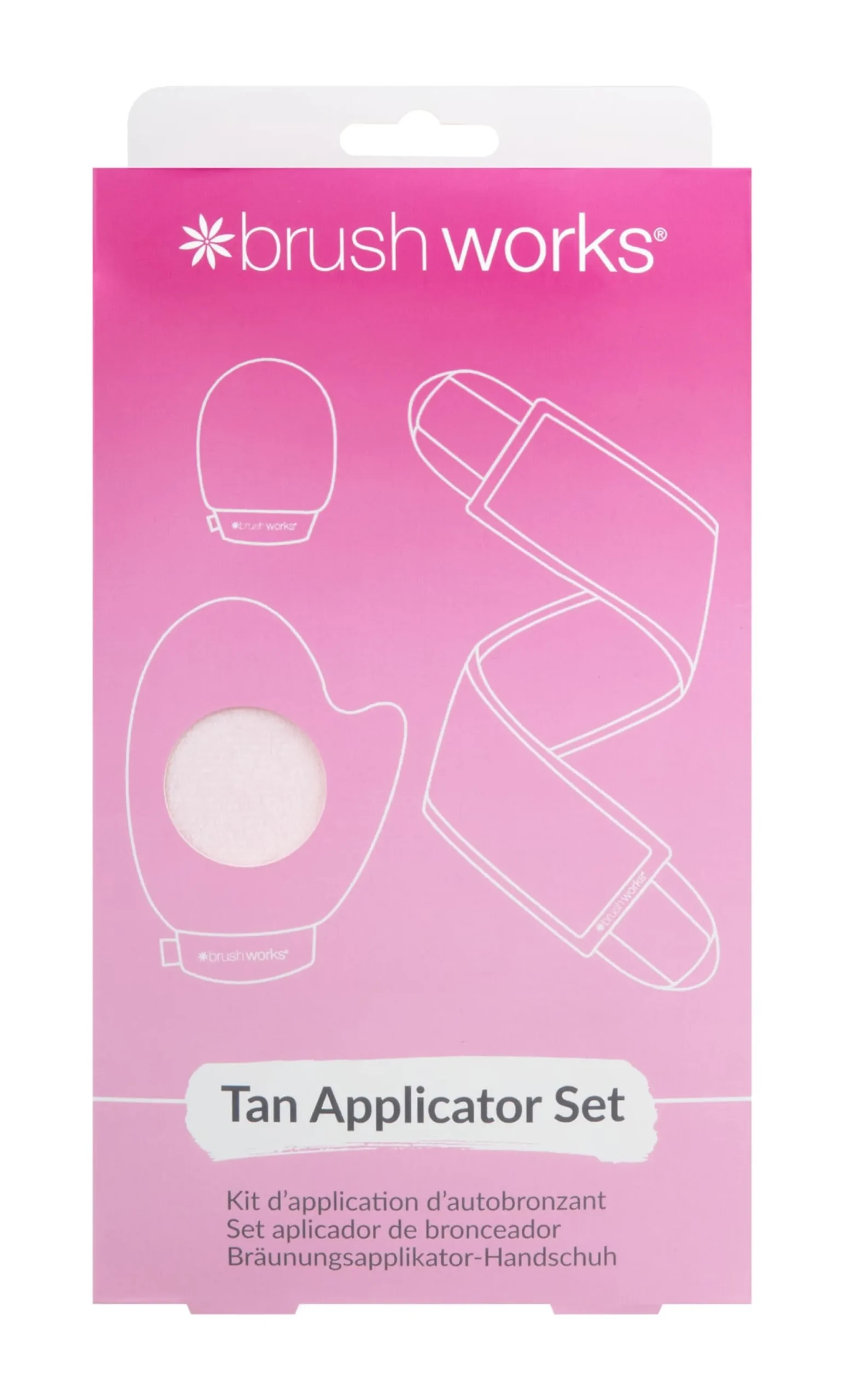 Brushworks Tan Applicator Set 3 st